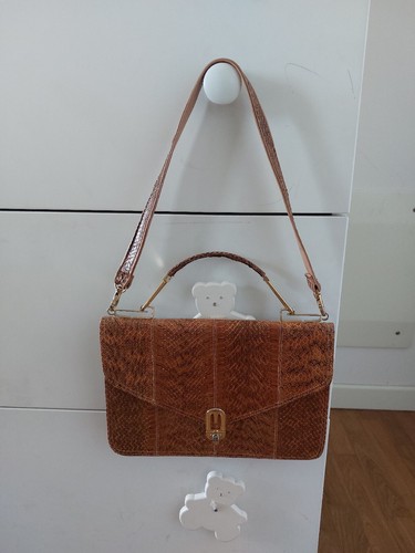 Borsa vintage vero pitone - borsa, in