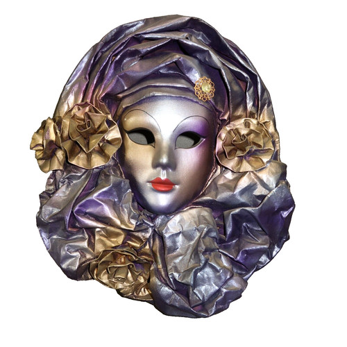 Maschera parete ceramica - maschera,