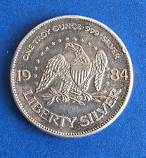 USA orig. medaglia in puro argento 999 - 1 oncia = 31,1 gr del 1987