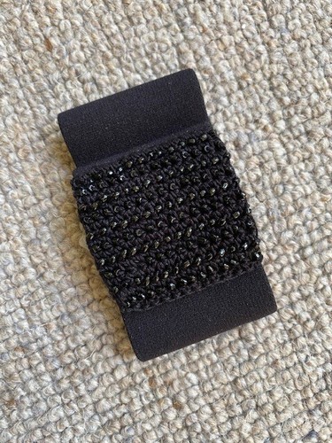 Bracciale largo tessuto - ,