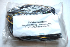 Cablaggio con schema elettrico per JAWA CZ 175 250 350 634 471 472 476 477 478