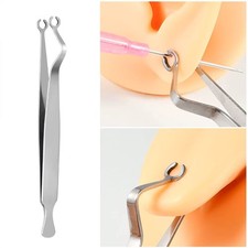 Pinza Per Piercing Curva Clip