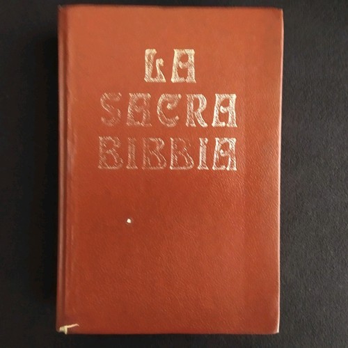 Sacra bibbia edizione - bibbia,