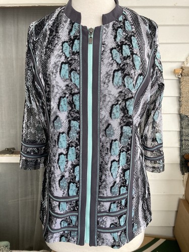 Top con zip picadilly taglia - zip, l