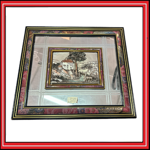 Quadro specchio con bollino - quadro,