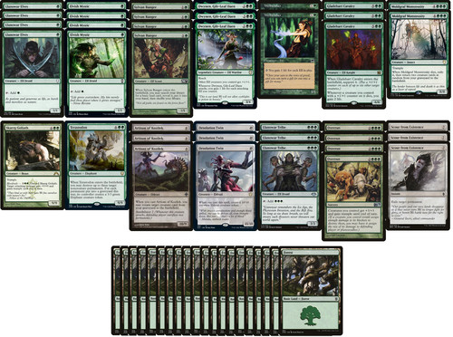 Mazzo rampa elfo verde - mazzo,