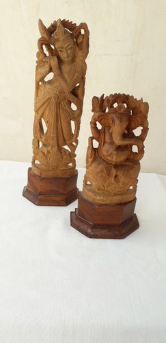 Sculture legno asiatiche - in,