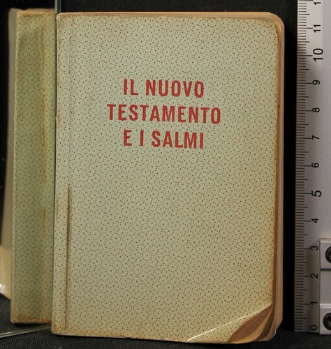 Nuovo testamento i salmi - il,