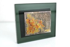 Cromolitografia su lastra d'argento 800 GIAMPIETRO MAGGI firma CASE DI PESCATORI