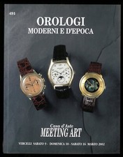 asta 491 Orologi moderni e