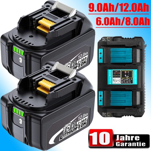 Batteria 18v 12ah 8ah - 2x,