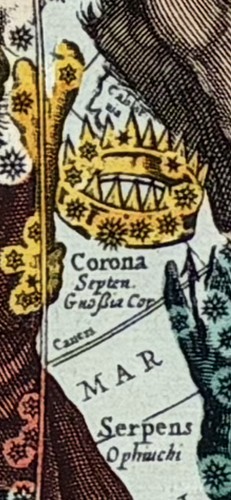 Carte celesti cellarius - carte,
