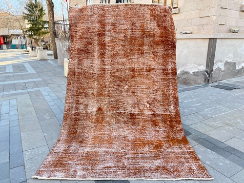 Tappeto vintage turco oushak - turco,