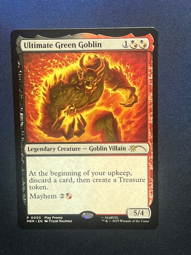 Mtg ultimate green goblin - mtg,