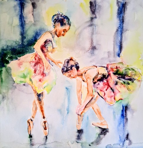 Ballerina arte originale
