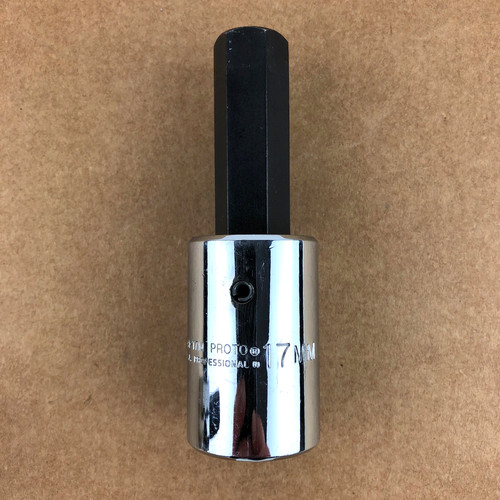 Proto 17mm hex socket - socket, allen