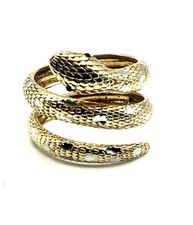 Anello serpente oro 9 kt
