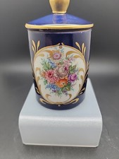 Vaso Limoges France blu