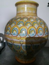 Vaso 30 decorato - h.cm, mano