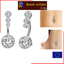 Piercing Ombelico Diamanti