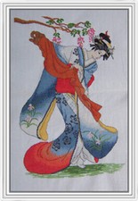 CROSS STITCH PATTERN ORIENTAL