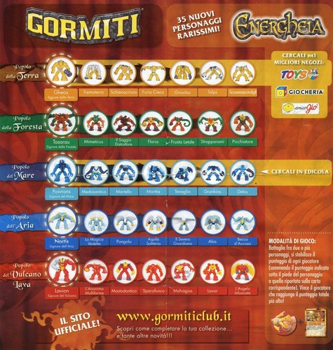 Gormiti serie energheia - serie,