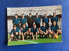 FOTOGRAFIA CARTOLINA CALCIO INTER 1961  ORIGINALE DELL'EPOCA