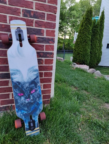 Longboard tien flex marrone - flex,
