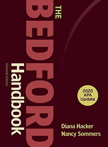 The bedford handbook with 2020 - bedford,
