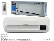 z Raffrescatore DICTROLUX 35W con Telecomando Timer Alette Mobili Display LED