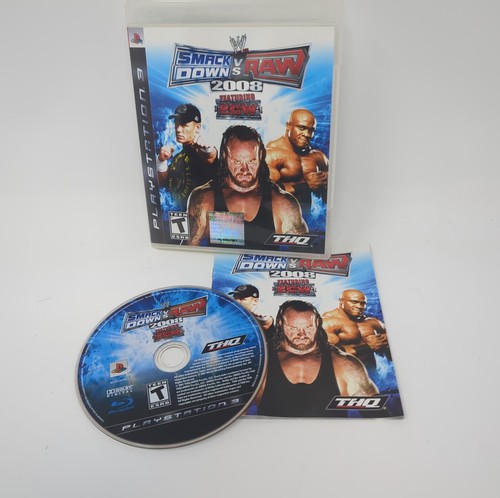 Wwe smackdown raw 2008 - 2008, con