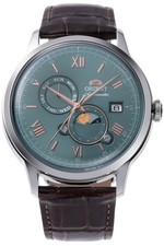 Orologio ORIENT  RA-AK0805E da Uomo  Verde opale in Acciaio INOX