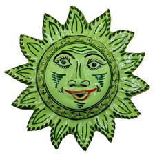 Applique da Parete Interna o Esterna in Terracotta Dipinta a Mano - Artigianato 