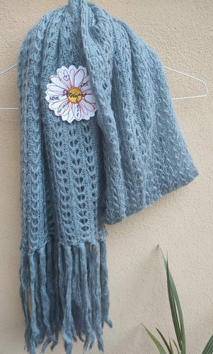Sciarpa donna desigual grigia - sciarpa,