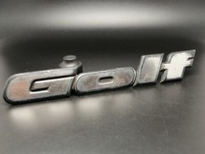 VOLKSWAGEN VW GOLF LOGO SIGLA EMBLEMA FREGIO STEMMA SCRITTA BADGE TARGA NOME