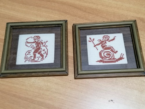 Quadretti quadro ricamati - quadretti, a