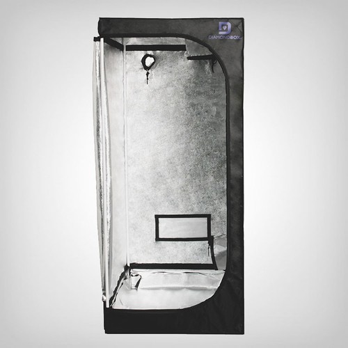 Diamond silver line growbox - silver,