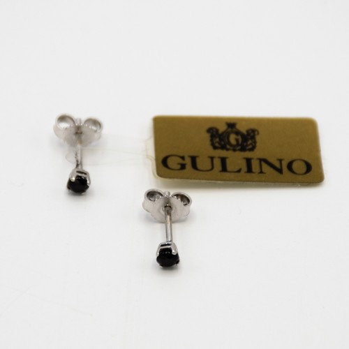 Orecchini oro bianco 18kt e - in,