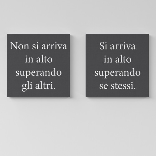 Coppia quadri moderni - , con