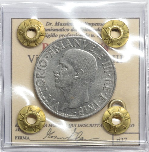 Regno italia lira 1942 xx - d'italia,