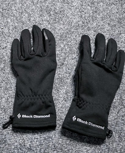 Guanti uomo nero - guanti,