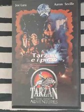 VHS USED TARZAN THE EPIC ADVENTURES : TARZAN E I PIRATI con JOE LARA - EX NOLO -