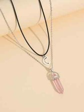 2 pezzi Collana doppia
