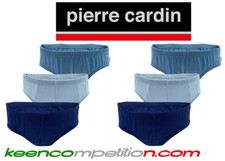 Pierre Cardin 6 Slip bambino 93% Cotone 7% elastan bimbo anni 9 10 11 12 13 14
