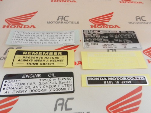 Honda 750 four adesivo - four,