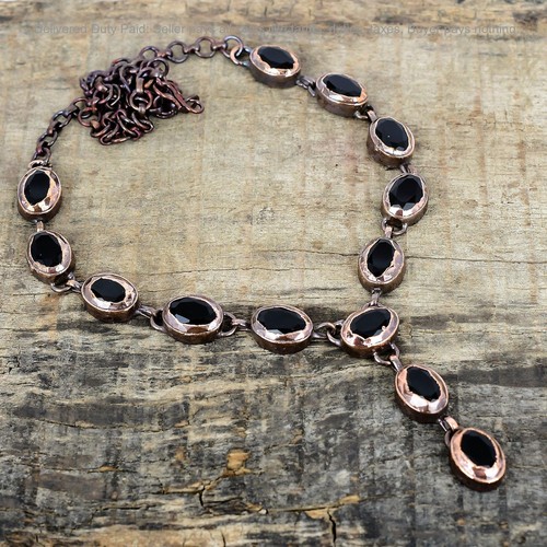 Root chakra oval black onyx - root,