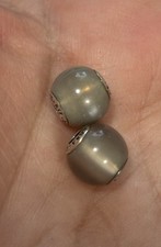 Autentica Pandora Essenza BALANCE Pietra di Luna Grigia 796023MSG Ritirato RARO & HTF