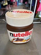 CONTENITORE Sgabello Pouf Gigante NUTELLA 50 cm