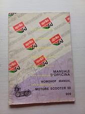 Aprilia manuale officina MOTORE 50 scooter italiano ORIGINALE