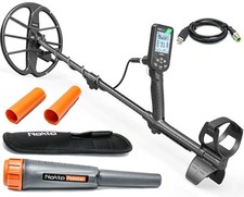 Metal detector Nokta Simplex Lite con bobina SX28 e puntatore Nokta Pinpointer